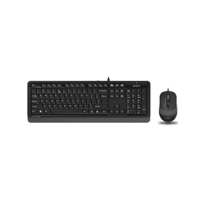 A4 Tech F1010 Q Usb Gri Fn-Mm 1600D Klavye Mouse Set
