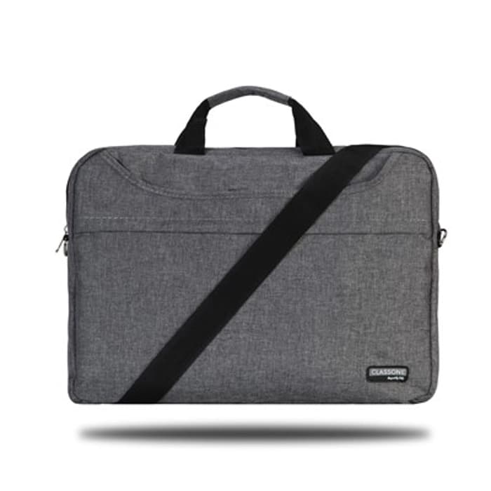 Classone Tl2564 Toploading Serisi  Notebook Çantası - Gri