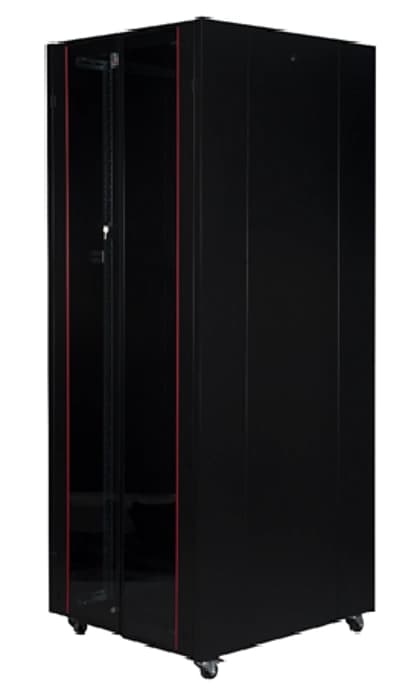 Lande LN-HL47U8010-BL-C PROLINE 400P DİKİLİ TİP PERFORE KAPAKLI 47U W800mm x D1000mm Dikili tip Kabinet- Perfore kapaklı