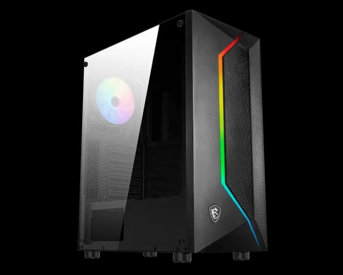 Msi Mag Vampırıc 100R Usb3.2 12Cm Argb + 12Cm Fan Pencerelı Atx Kasa