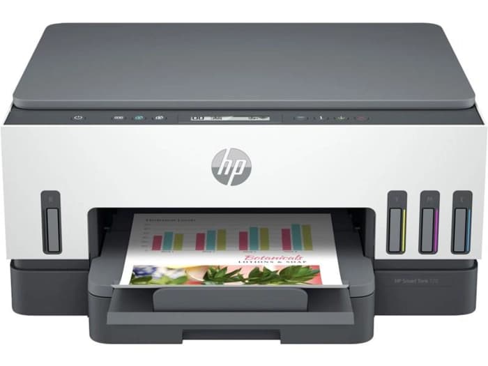 Hp 6UU46A 720 Yazıcı-Tarayıcı-Fotokopi-Wifi-Airprint Tanklı Yazıcı Çok Fonksiyonlu