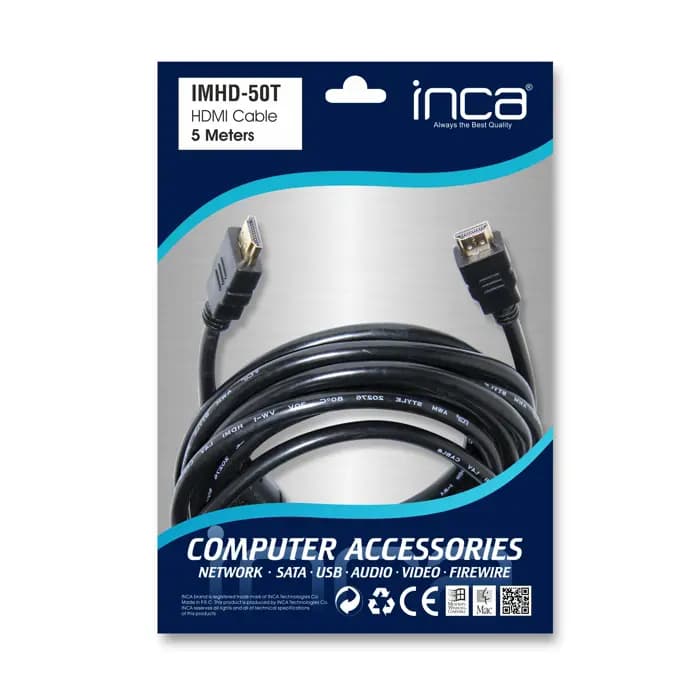 Inca Imhd-50T 5 Metre 4K Hdmı Kablo