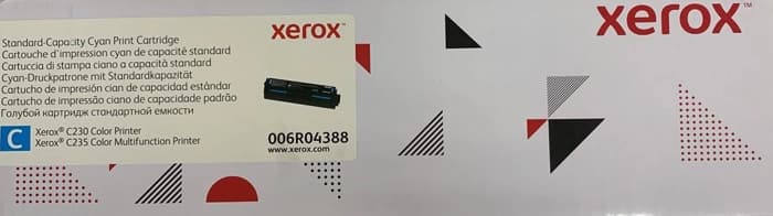 Xerox 006R04388 Cyan Toner C230/C235 1500 Sayfa