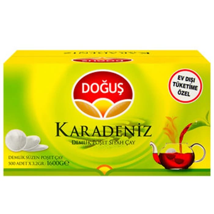 Doğuş Karadeniz Demlik Poşet 500x3.2 gr Bergamot Çay(600.10.30.0011)