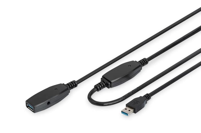 Assmann DA-73107 Usb 3.0 Repeater / Uzatma Kablosu, 20 Metre