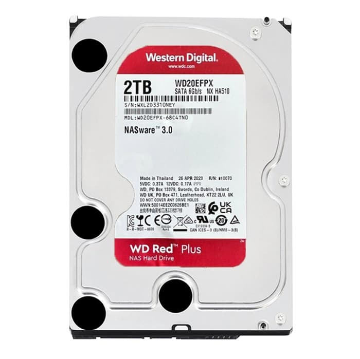 Wd 2Tb Wd20Efpx Red 3.5" 5400Rpm 64Mb Sata3 Nas Disk