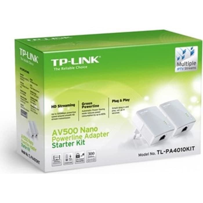 Tp-Lınk Tl-Pa4010Kıt Av600 Nano Powerlıne Adaptör