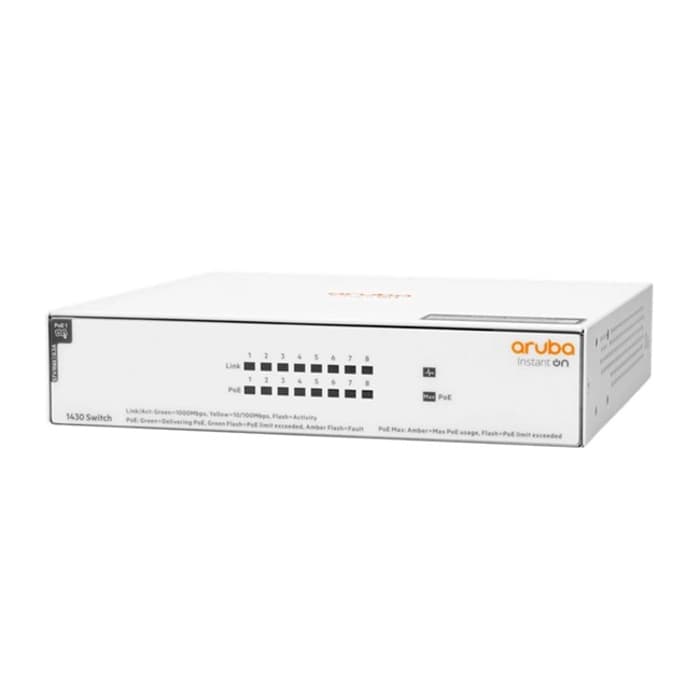 Hpe Aruba Instant On R8R46A 1430-8G Yönetilemez