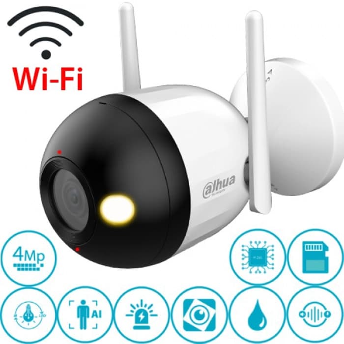 Dahua F4C-Pv 4Mp Wi-Fi Bullet Kamera