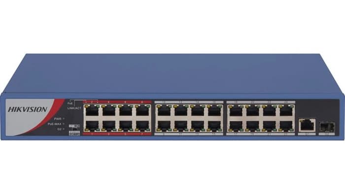 Hıkvısıon Ds-3E0326P-E/M(B) 24Xfe+1Xge-1Ge/Spf Yönetilemez 240W Poe Swıtch