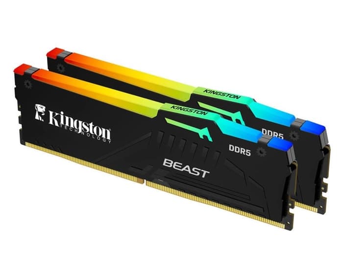 Kingston Beast KF560C36BBE2AK2-32TR - RGB Expo 32GB DDR5 6000MHz CL36 Masaüstü Performans Ram Kit (2x16GB)
