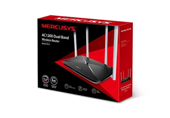 Tp-Link Mercusys Ac12  Ac 1200 Wireless Dual Band Router