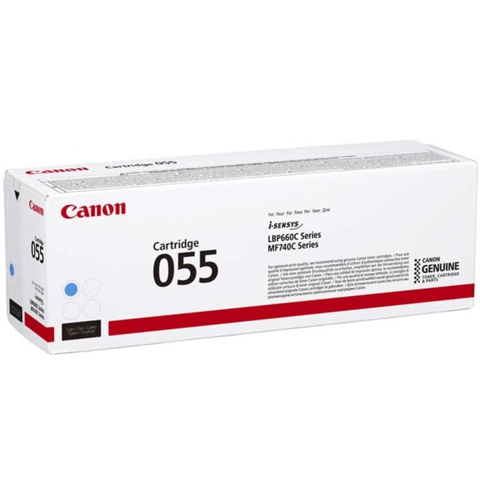 Canon Crg-055C Cyan Mavi 2.100 Sayfa Toner Mf742