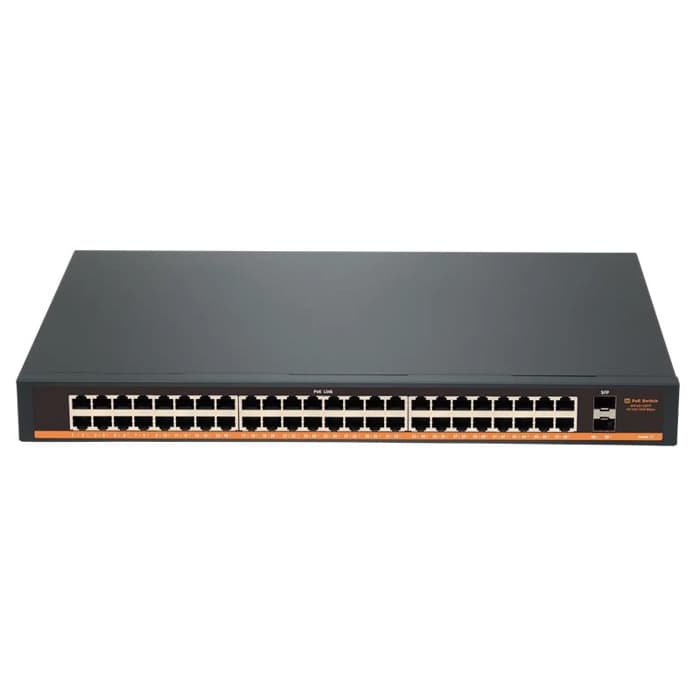 Tıwox Tp-G4820-Poe800W 48 Port Gıgabıt + 2X 1Gb Sfp Uplınk Rackmount Poe Swıtch