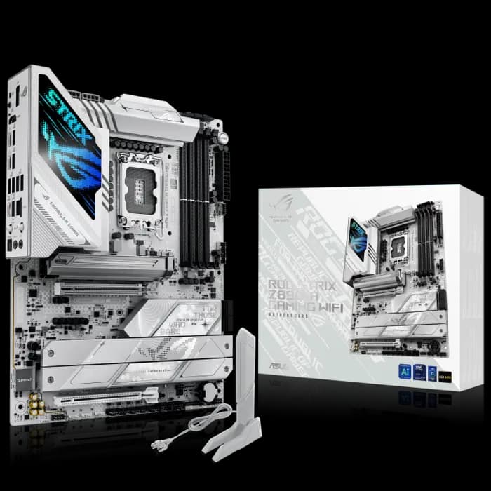 Asus Rog Strıx Z890-A Gamıng Wıfı 1851P Ddr5 Glan Dp/Hdmı/Usb Sata3 Usb3.2 Atx