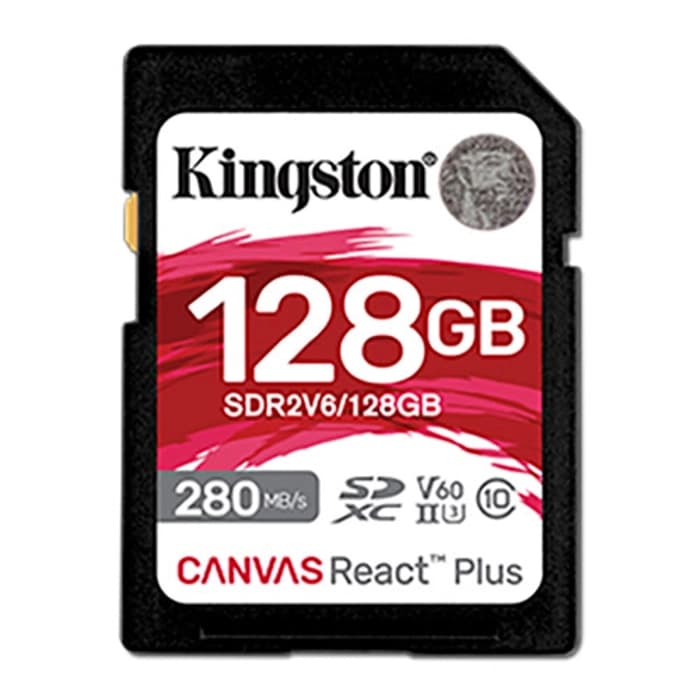 Kingston 128GB React+ SDXC SDR2V6/128GB