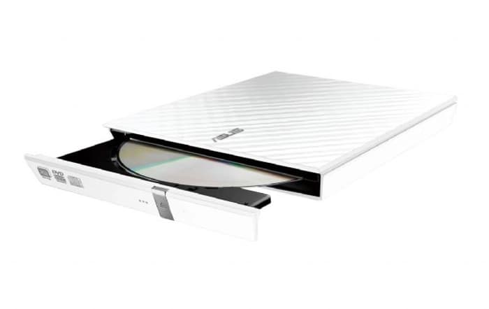 ASUS 8x SDRW-08D2S-U Beyaz USB 2.0 Slim Harici DVD Yazıcı