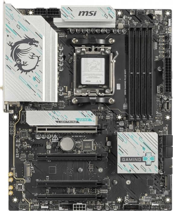 MSI MB B850 GAMING PLUS WIFI AM5 DDR5 8200MHZ(OC) DP 3x M.2 USB 10Gbs 5G LAN WI-FI 7 ATX