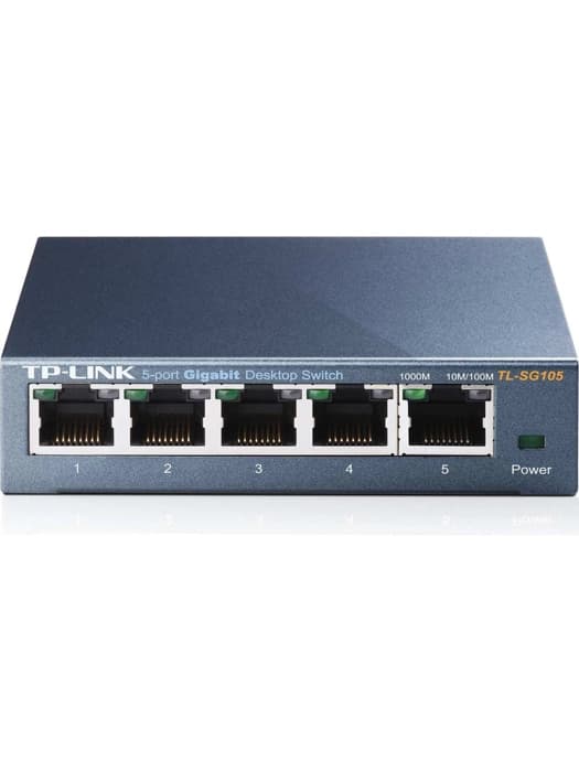 TP-LINK TL-SG105-M2 5 PORT 2.5G MULTI GIGABIT MASAUSTU SWITCH