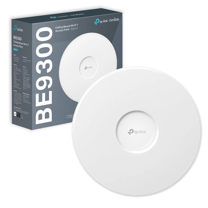 Tp-link Omada EAP772 BE9300 Tavan Tipi Üç Bantlı Wi-Fi 7 Access Point
