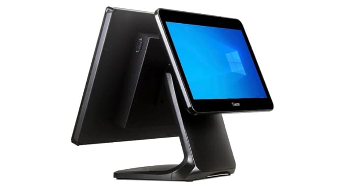 TIWOX TP-8610D 18.5" I7 10.NESİL 256GB NWME SSD 16GB DDR4 RAM 1366X768 DOKUNMATİK POS PC +13.2" MÜŞTERİ EKRANI