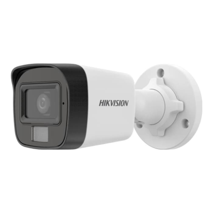 Hikvision DS-2CD1021G2-LIUF 2Mpix, 2,8mm Lens,  H265+,20Mt Gece Görüşü, Hybrid Light, SD Kart,Dahili Mikrofon, PoE, Bullet IP Kamera