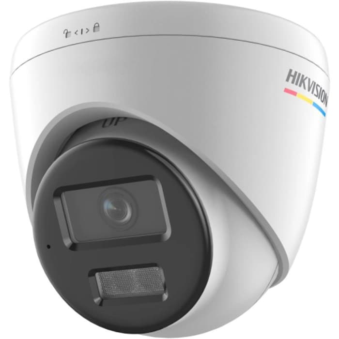 Hikvision DS-2CD1327G2H-LIUF, 2Mpix, 2.8mm Lens, H265+, 30Mt Gece Görüşü, Color Vu, Smart Hybrid Light, Full Time Color, Dahili Mikrofon, Dome IP Kamera