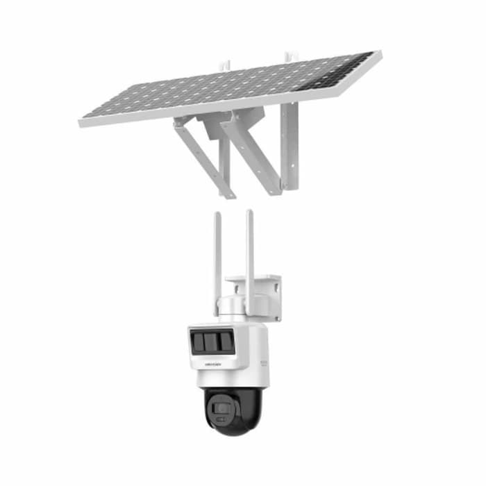 Hikvision DS-2DE2C400IWG-K/4G/C05S10, 4Mpix, 2.8mm, 30Mt Gece Görüşü, Dahili Mikrofon, PIR+RADAR, 4G, Solar PT IP Kamera
