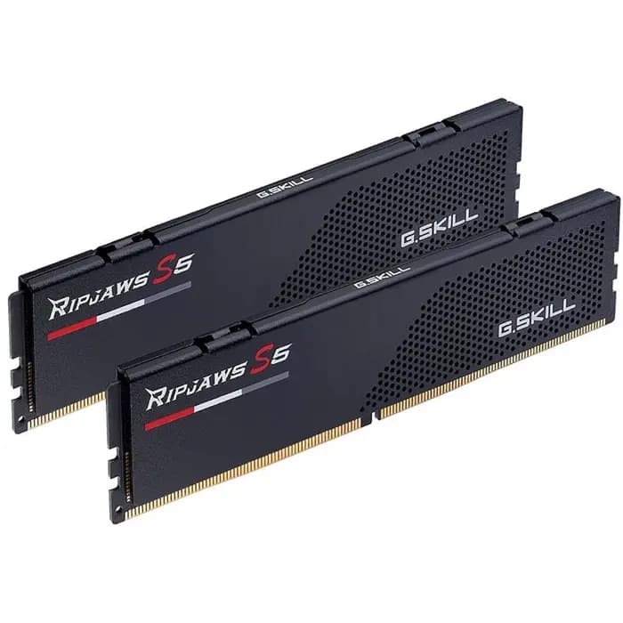 F5-6400J3648F16GX2-RS5K GSKILL Ripjaws S5 Siyah DDR5-6400Mhz CL36 32GB (2X16GB) DUAL (36-48-48-102) 1.35V