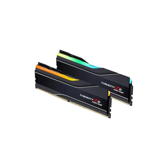 F5-6000J2836F48GX2-TZ5NR GSKILL TZ5 Neo RGB Siyah DDR5-6000Mhz CL28 96GB (2x48GB) DUAL (28-36-36-96) 1.40V AMD EXPO Teknoloj