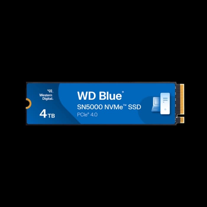 WD Blue SN5000 WDS400T4B0E 4TB 5500/5000 Gen4 NVMe PCIe M.2 2280 SSD