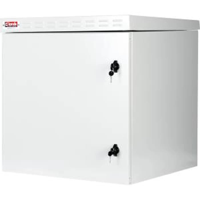 Lande LN-ESD-IP5512U6060-LG Proline 500-O Safebox Çift Cidar 12U 19 W600mm x D600mm Outdoor IP55 Kabinet- çift cidarlı