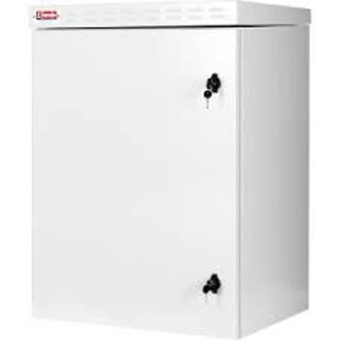 Lande LN-ESD-IP5512U6030-LG Proline 500-O Safebox Çift Cidar 12U 19 W600mm x D300mm Outdoor IP55 Kabinet- çift cidarlı