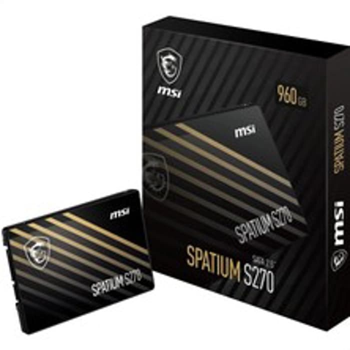 MSI SSD SPATIUM S270 SATA 2.5" 960GB R:500 W:450