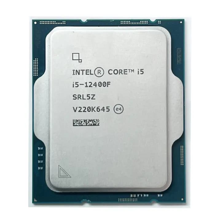 TRAY Intel Alder Lake i5-12400F 2.5GHz 1700P 18MB NoVGA FAN YOK
