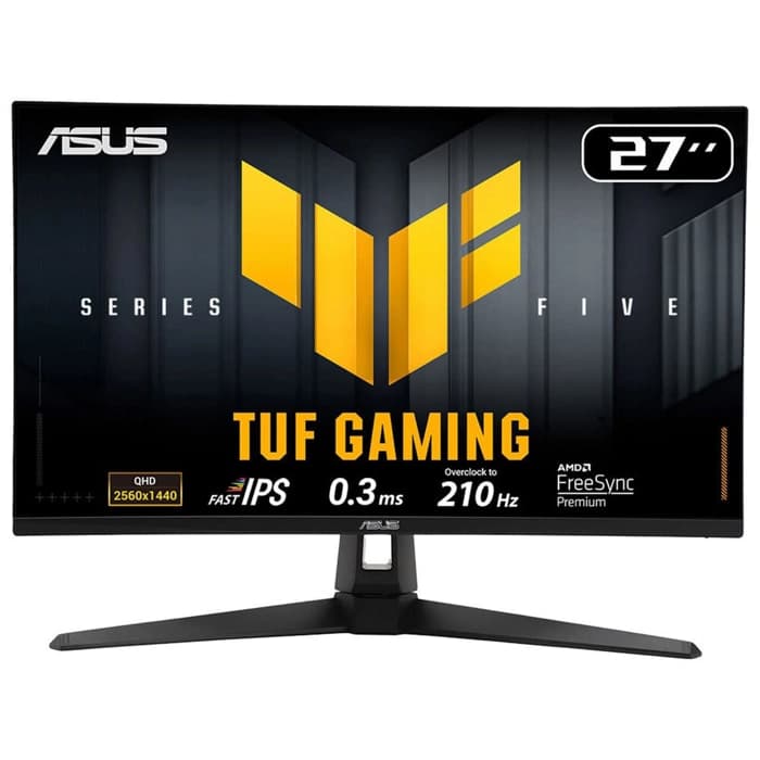 ASUS TUF GAMING VG27AQ5A 27 FAST IPS 2560x1440 0.3MS 210HZ 300CS DP HDMI VESA