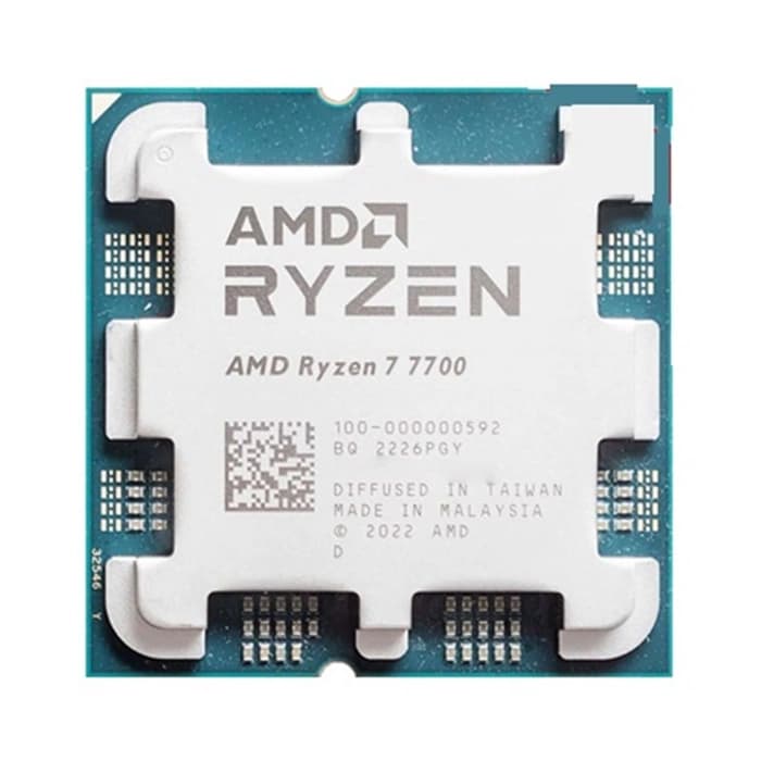 TRAY AMD Ryzen 7 7700 3.80GHz 32MB AM5 TRAY İşlemci (Grafik Kart VAR, Fan YOK)