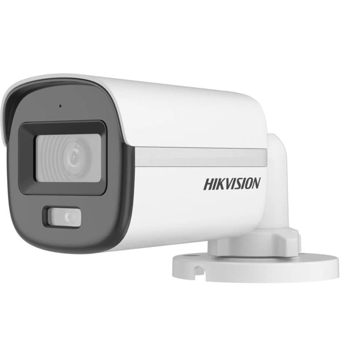 Hikvision DS-2CE10KF0T-LPFS 5MP 2.8mm IR ColorVu Dahili Mic. Bullet HD-TVI Kamer