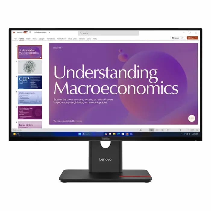 Lenovo ThinkVision T24D-40 64B9GAT1TK 23.8" 4 ms Full HD Pivot IPS 120 Hz Monitör
