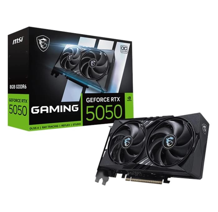 MSI GeForce RTX 5050 8G Gaming OC GD6 128Bit RTX 5050 8G GAMING OC