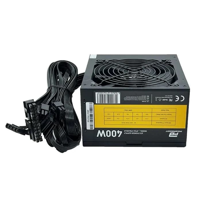 PowerBoost PB-400LR 400W 12cm Siyah Fanlı ATX Power Supply