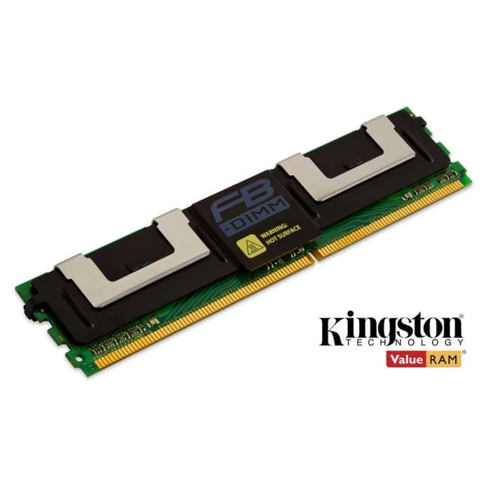 Kingston  KVR800D2D8F5/1G 1GB DDR2 800MHz CL5 FB Sunucu Belleği