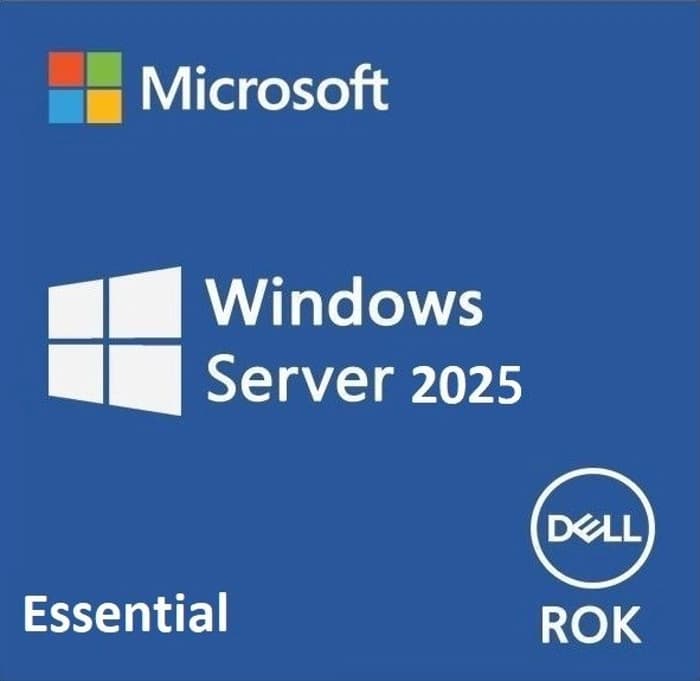 Dell Windows Server 2025 Essentials ROK (25xUser) 634-CVDT