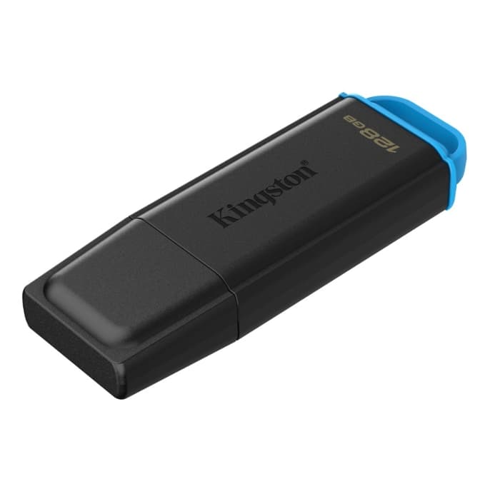 Kingston DTXG2/128GB -128GB Portable USB 3.2 Gen 1 DataTraveler Exodia Black-Blue Flash Bellek