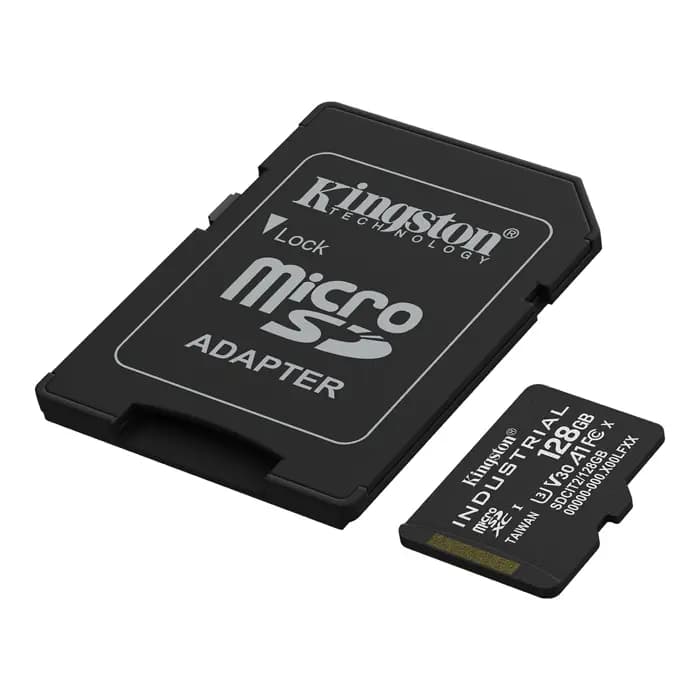 Kingston 128GB - SDCIT2/128GB MicroSDHC/SDXC Endüstriyel Kart