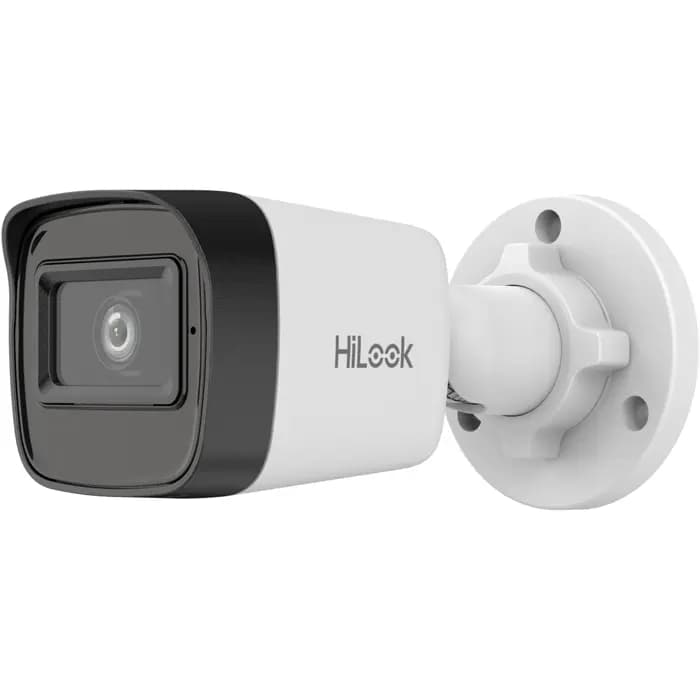 HILOOK IPC-B141HE-UC 4MP 2.8MM 20MT DAHİLİ SESLİ H.265/H.264+ IP66 IR BULLET IP KAMERA