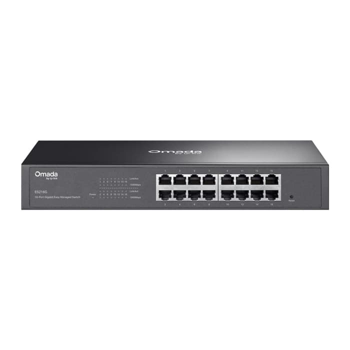 TP-LINK OMADA ES216G 16 PORT GIGABIT YONETILEBILIR METAL KASA SWITCH