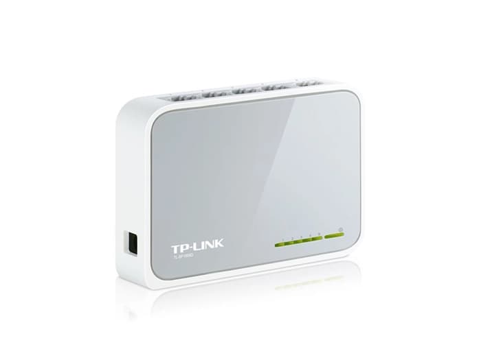 Tp-Link TL-SF1005D 5 port 10-100 Mbps Switch Plastik Kasa