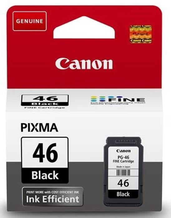 Canon PG-46 Siyah Mürekkep Kartuş