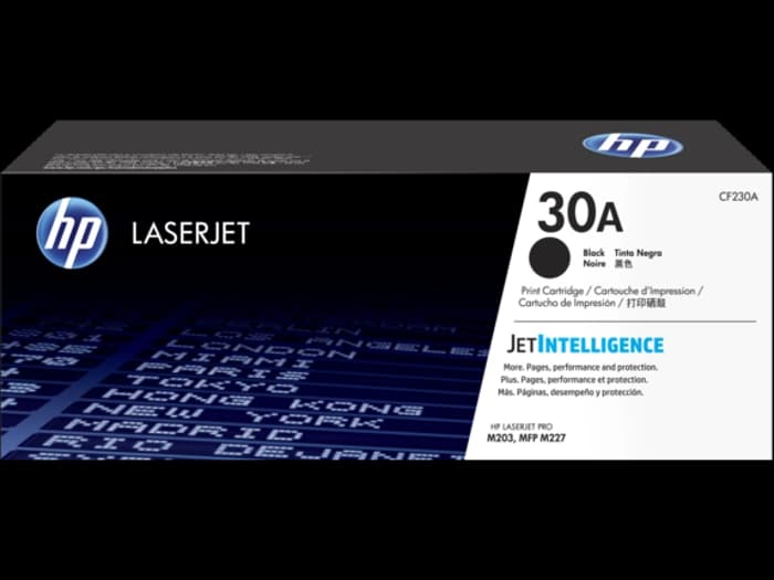 Hp Cf230A 30A Black Original Laserjet Toner Cartridge